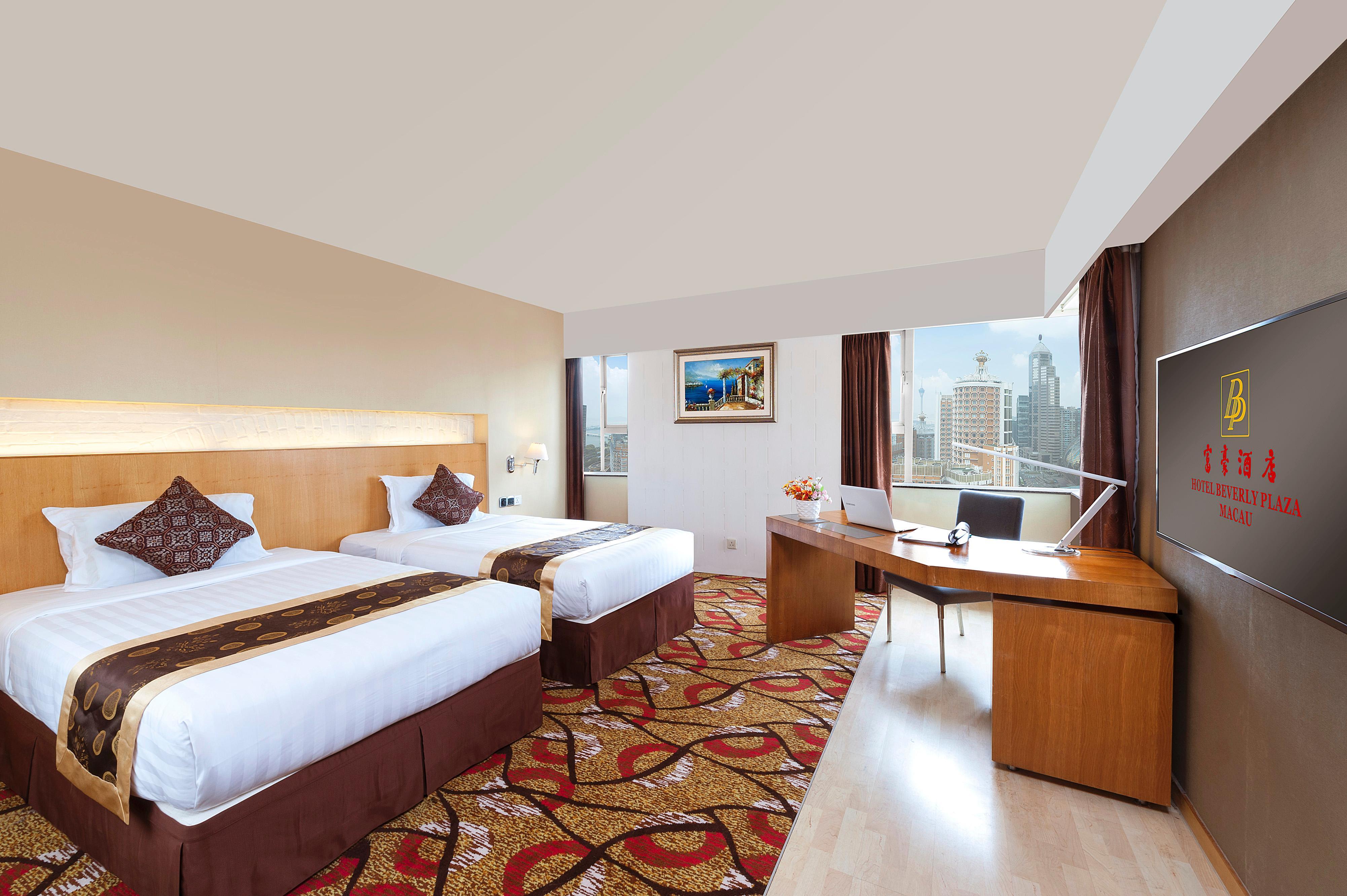 Hotel Beverly Plaza Macau Exterior foto